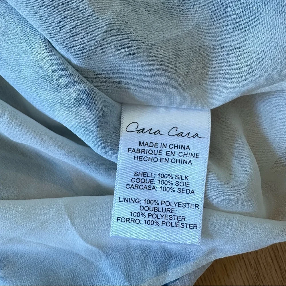 Cara Cara Patrizia Silk Floral Top Medium - Picture 4 of 4